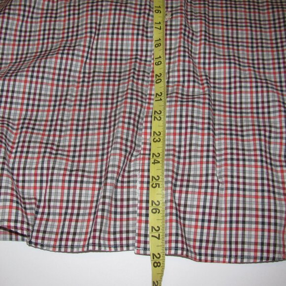 Peter Millar Long Sleeve Plaid Dress  Mens XL Button Down - Picture 5 of 5